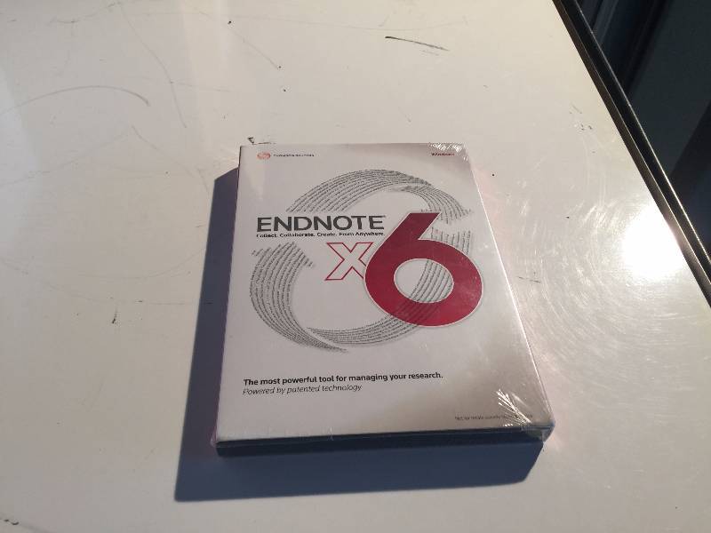 lot 3174 image: New Thomson Reuters Endnote X6