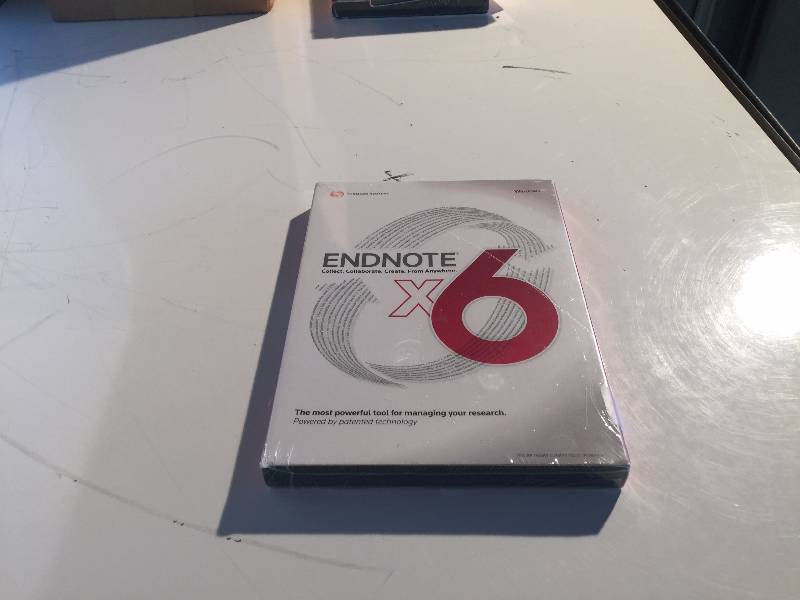 lot 3177 image: New Thomson Reuters Endnote X6
