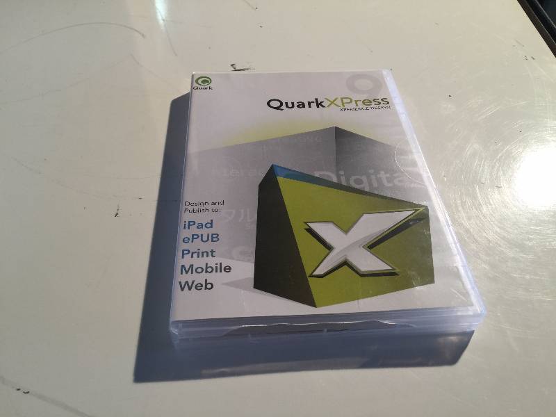 lot 3181 image: Quark x press 9 xperience design