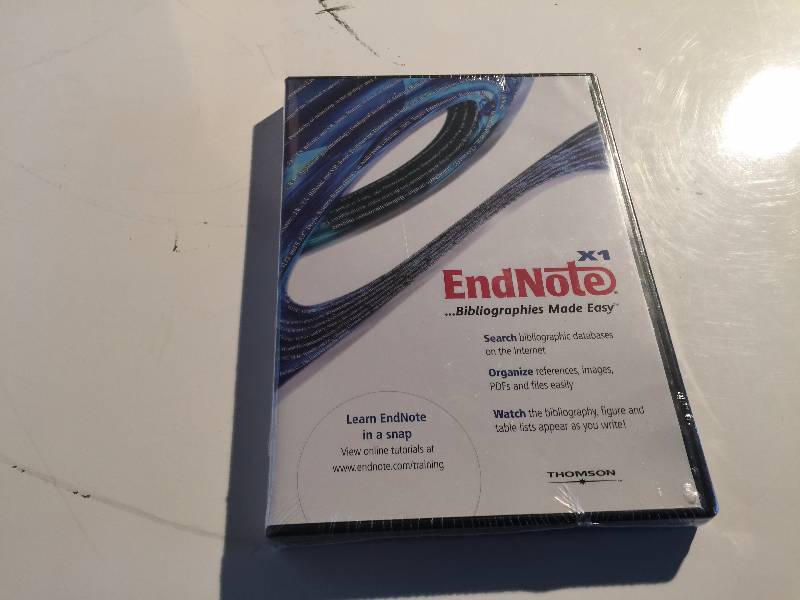 lot 3183 image: New endnote x1 bibliographies made easy