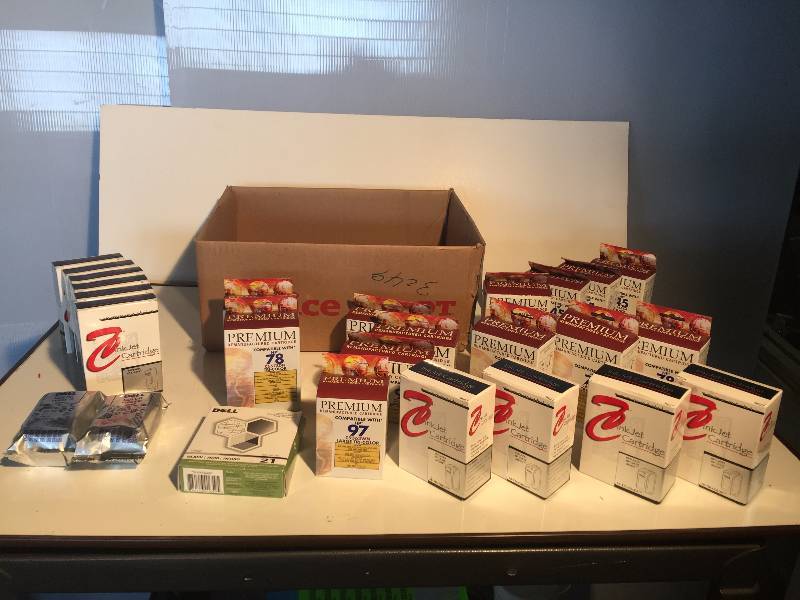 lot 3249 image: lot of 25 premium ink cartridges