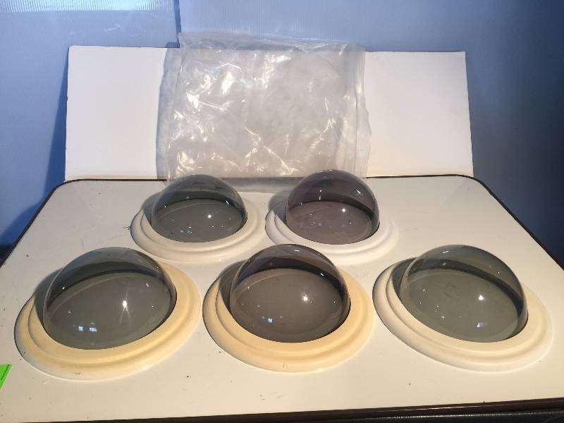 lot 3282 image: lot of 5 dome cases