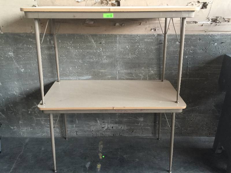 lot 3300 image: vintage metal tables