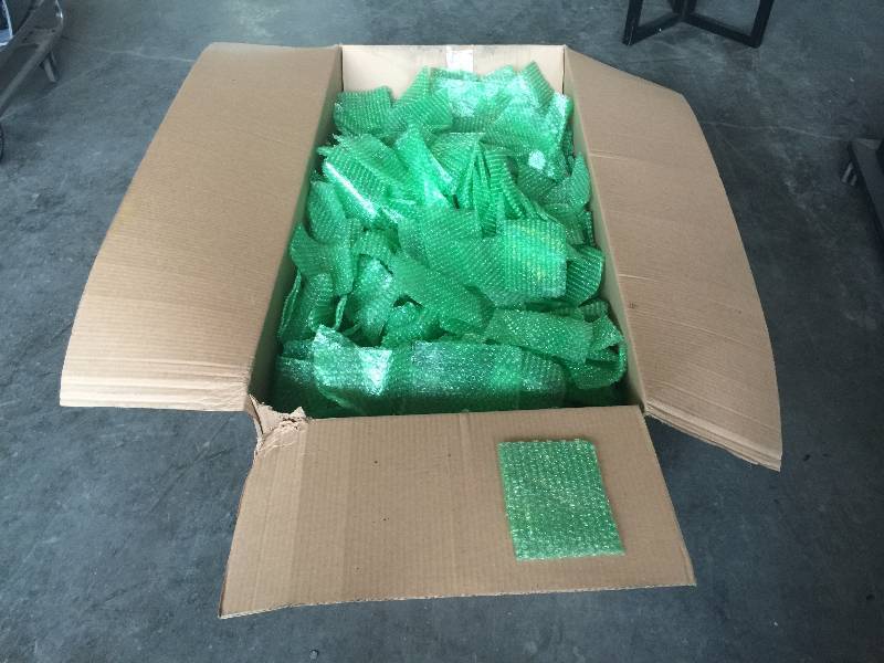 lot 3336 image: box of 5x7 bubble pouch (1200 pieces)