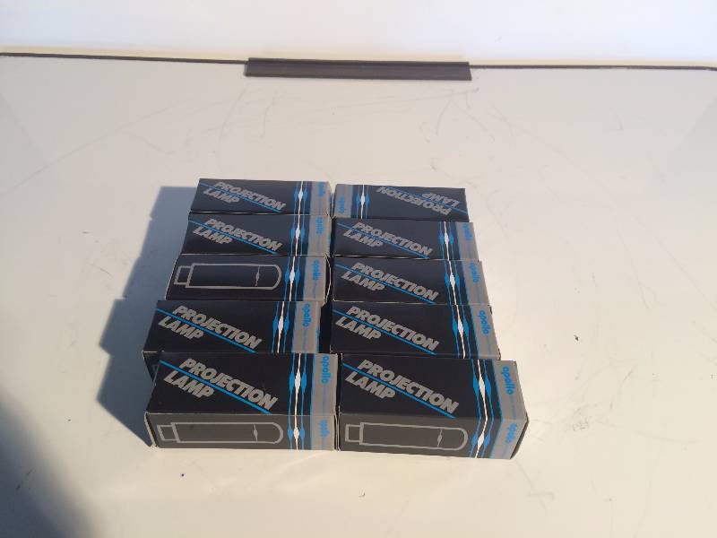 lot 3209 image: lot of 10 projection lamp