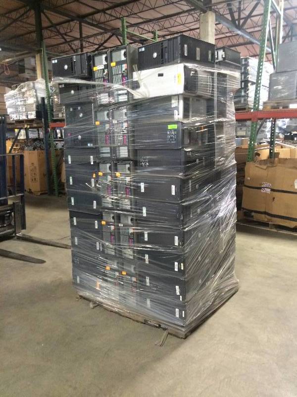 lot 3353 image: lot of 91 mix desktops pentium 4,