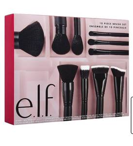 lot 23161 image: e.l.f. 10 Piece Brush Set
