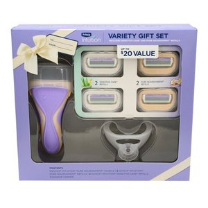 lot 23181 image: Schick Intuition Refill Variety Holiday Gift Set including, 6 pc