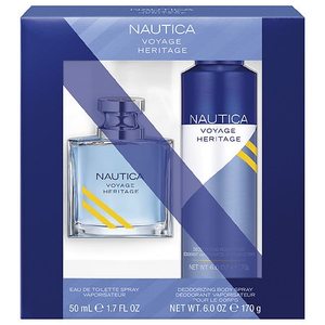 lot 23215 image: Nautica Voyage Heritage Fragrance Set - 1.0 ea x 2 pack