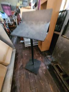 lot 8058 image: host stand. metal. 48.5 in tall