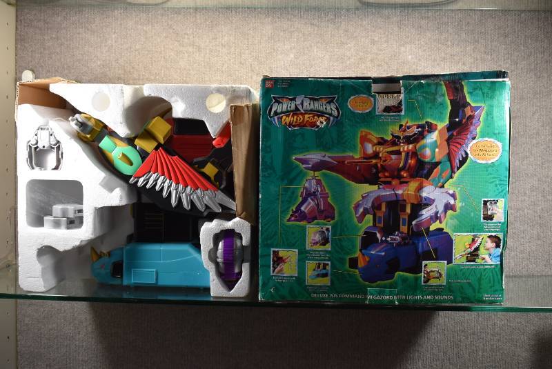 Vintage Power Rangers Wild Force Deluxe Isis Command Megazord