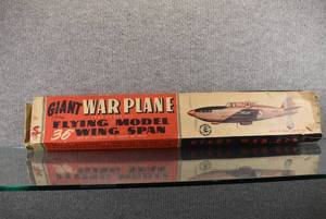 lot 1356 image: Vintage Giant Warplane True Scale Kit  Boulton Paul Defiant  36