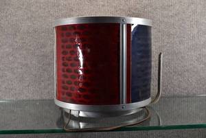 lot 1358 image: Vintage Colored Lamp Disco Type Light Works  Takes Standard Light Bulb  Untested  10