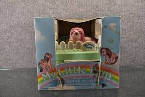lot 1371 image: Vintage My Little Pony Cassette Player  Untested