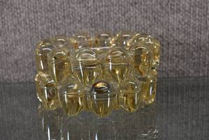 lot 1411 image: Set of 2 Glass Beaded Ashtrays  5