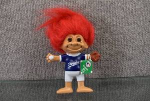 lot 1414 image: KC Royals Bendable Troll  Russ Troll Dolls  5