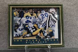 lot 1435 image: Vintage Rick Rush Painting Through Sports #327 Limited  The Glory Years  8 x 10