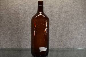 lot 1522 image: Vintage Ancient Age Whiskey Bottle  Brown Amber Bottle  8 12 Tall