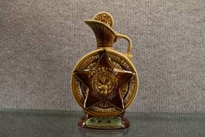 lot 1534 image: Vintage BPOE Elks Jim Beam 1968 Decanter  Lot 2 of 2  Genuine Regal China  11 Tall