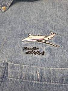 lot 1552 image: Used Beechjet 400A Blue Jean Shirt Size XXL