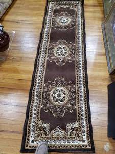 lot 1589 image: Kingdom Persian Area Rug  24 x 84