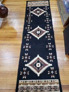 lot 1590 image: Mahal Western Area Rug  100% BCF Quality  24 x 82