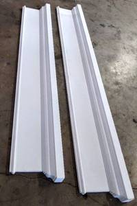 lot 3915 image: 2 High Density Polyurethane Crossheads for Doors, Windows or Entryway (Interior or Exterior) Factory Primed & Ready for Paint or Stain