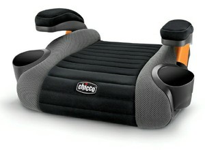 lot 4347 image: Chicco GoFit Backless Booster Car Seat, Shark