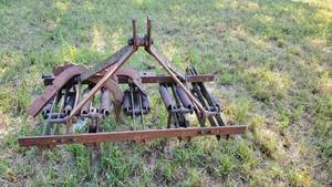 lot 2926 image: Antique Farm Plow