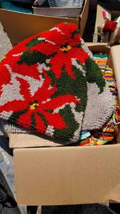 lot 4182 image: Knitted Blankets