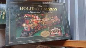 lot 4193 image: Holiday Express Activated Train, Home Decor