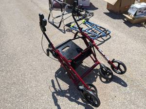 lot 4197 image: Walker, And Folding Walker