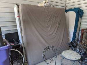 lot 4203 image: King Size Mattress And Frame