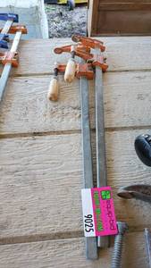lot 9025 image: (2) Metal Clamps