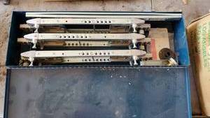 lot 9046 image: Bosch Door And Jamb Hinge Templet