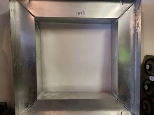 lot 8017 image: roof mount for exhaust fan compatible with lot # 8008