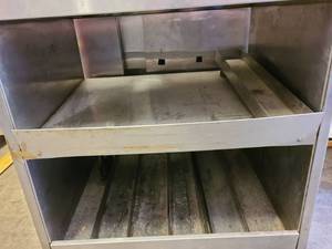 lot 8020 image: stainless steel fast food pass through