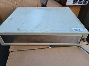 lot 8051 image: cash drawer white