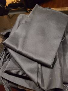 lot 8068 image: new lot of 8 black server aprons