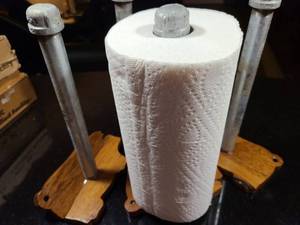 lot 8071 image: lot of (18) custom paper towel holders
