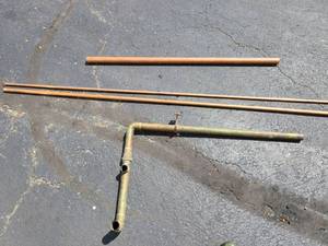 lot 9023 image: lot 4 of copper pipes