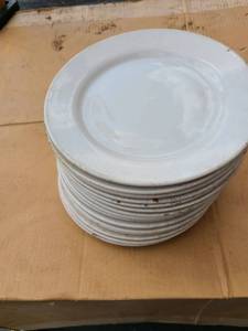 lot 9029 image: lot of 15 each 10 inch plates