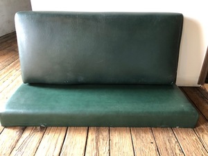lot 9170 image: lot of (3) Vinyl & Wood Benches   ATTENTION ALL LOTS BEYOND THIS POINT HAVE A SEPARATE PICKUP LOCATION AND DATE