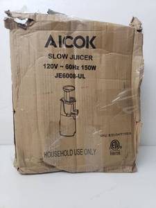 lot 511007 image: Juicer Machines Slow Masticating Juicer Extractor Aicok Vertical Faster Juicer