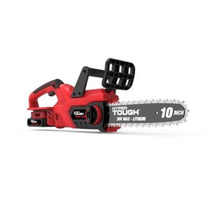 lot 511029 image: Hyper Tough 20V HT Charge Cordless 10 inch Auto-Oiling Chainsaw