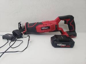 lot 511043 image: Hyper Tough HT Charge 20V Reciprocating Saw