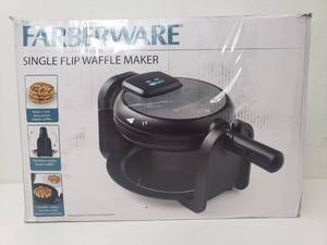 lot 511044 image: Farberware Single-Flip Waffle Maker