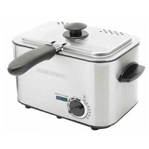 lot 511049 image: Farberware 1.1 Liter Stainless Steel Deep Fryer