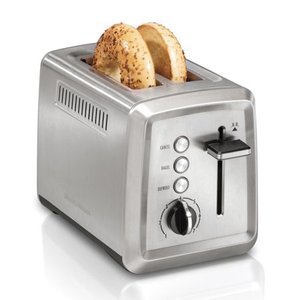 lot 511122 image: Hamilton Beach 2 Slice Extra-Wide Slot Toaster Chrome