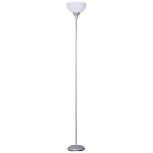 lot 511136 image: Mainstays Torchiere Floor Lamp, Silver